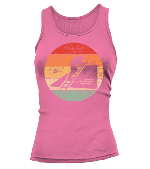 Roofer Profession Training Craftsman Retro Gift Tank top Woman