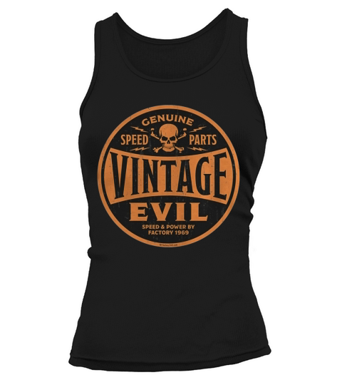 Vintage evil speed shirt Tank top Woman