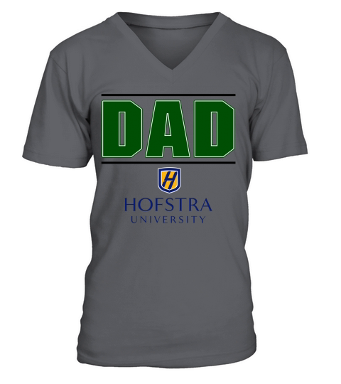 Hofstra University Proud Dad Parents Day 2020 V-Neck T-shirt