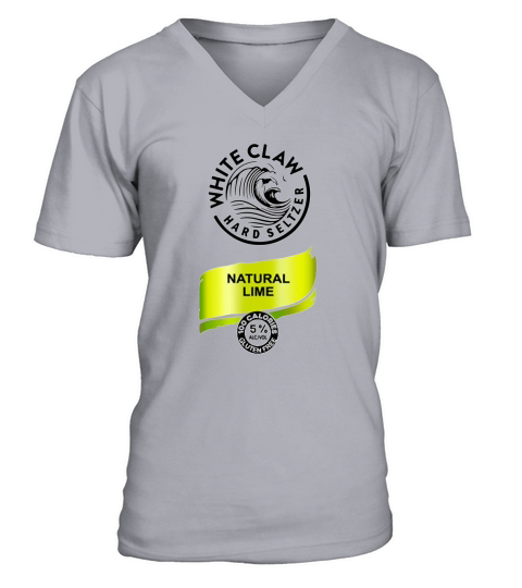 White Claw Hard seltzer Natural Lime shirt - Ladies Flowy Tank V-Neck T-shirt