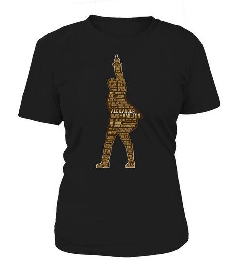 Alexander Hamilton Golden Statue Coffee Mug Women's T-Shirt