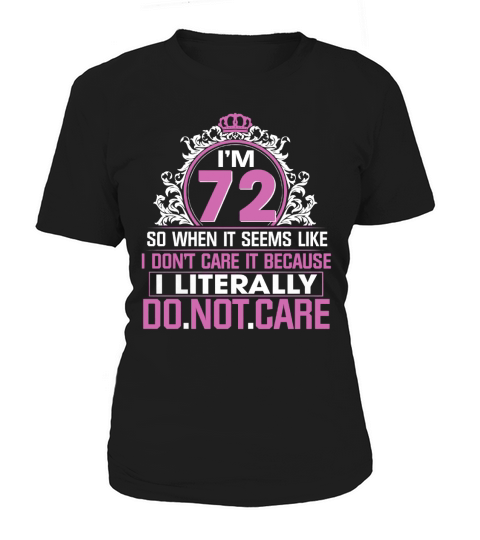 Best Birthday Present For 72 Years Old. T-Shirt For Women. Women's T-Shirt