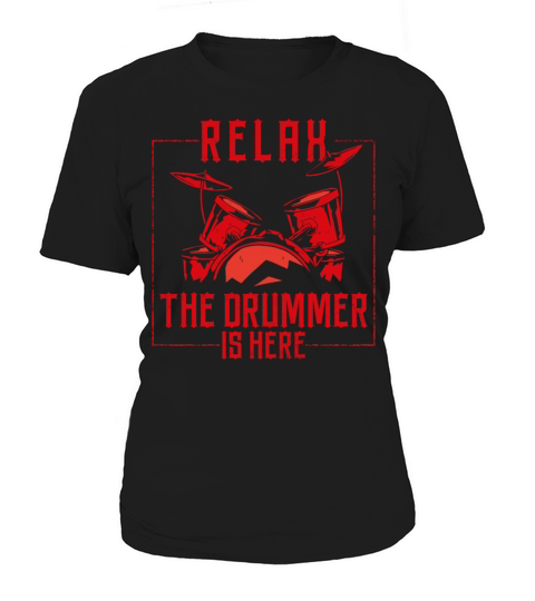 Drummer Drum Set Vintage Relax The Women's T-Shirt