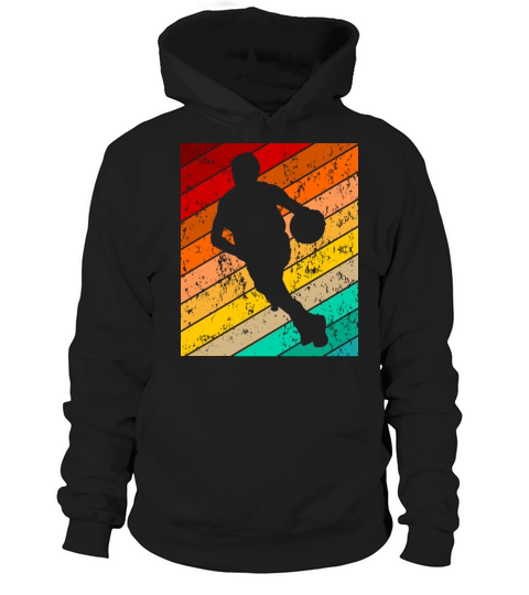 Vintage Retro Basketball Player Hoodie Unisex