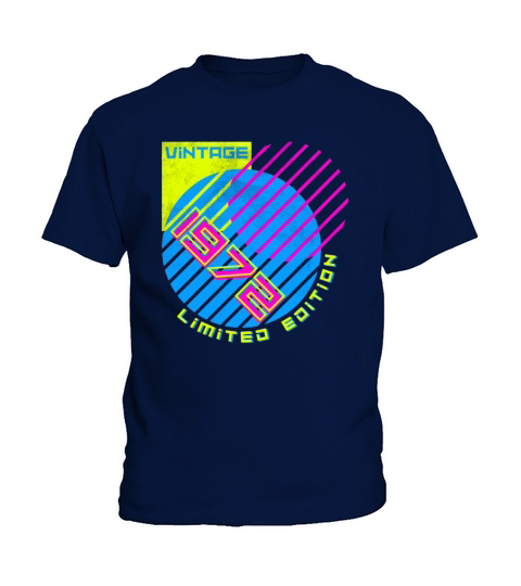 Vintage 1972 Vintage Retro Birthday Kids T-Shirt
