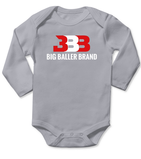 BBB - Big baller brand, Basketball T-Shirt Long Sleeve Baby One-Piece