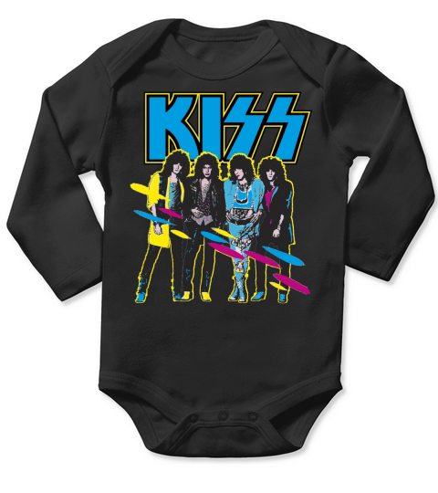 Music Band Kiss Long Sleeve Baby One-Piece