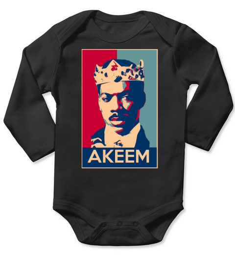 Prince Akeem Long Sleeve Baby One-Piece