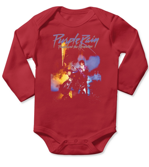 Purple Rain Prince and the revolution shirt Long Sleeve Baby One-Piece