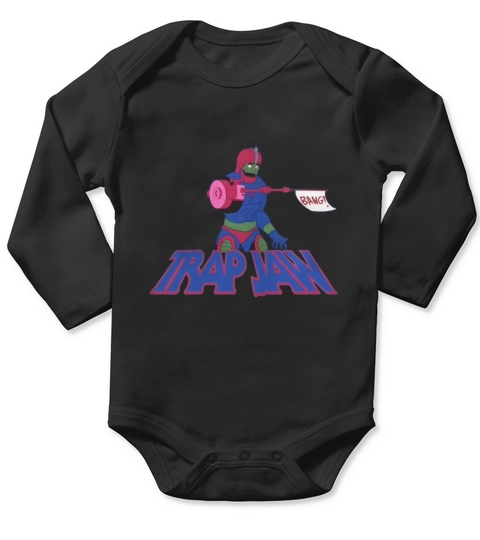 TRAP JAW-MASTERS OF UNIVERSE shirt Long Sleeve Baby One-Piece