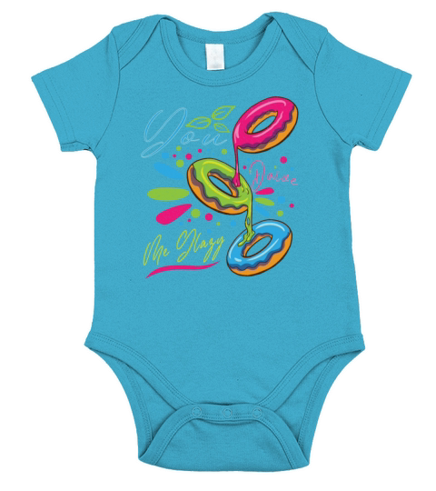 Donut Doughnut Baking Cake Baker Short Sleeve Baby One-Piece