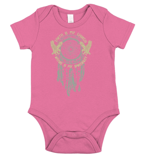 Earth Church Short Sleeve Baby One-Piece