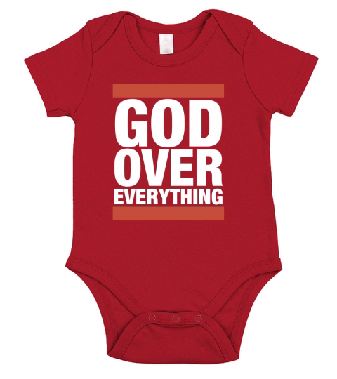 god over everything Short Sleeve Baby One-Piece
