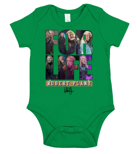 ROBERT PLANT Short Sleeve Baby One-Piece