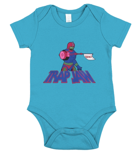 TRAP JAW-MASTERS OF UNIVERSE shirt Short Sleeve Baby One-Piece