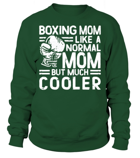 Boxing Mom Mother Vintage Boxing Sweatshirt Unisex