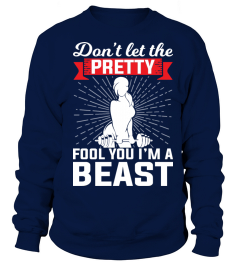 Funny Weightlifting Pretty Weightlifter Sweatshirt Unisex