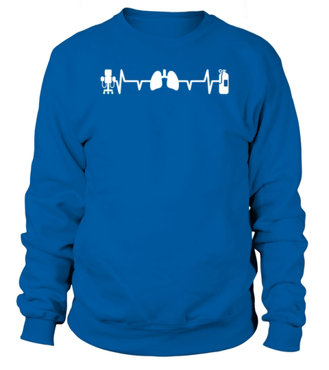 RT RRT Pulmonologist Respiratory Therapy Sweatshirt Unisex