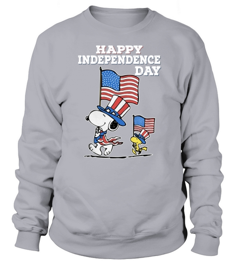 Snoopy Happy independence day Sweatshirt Unisex