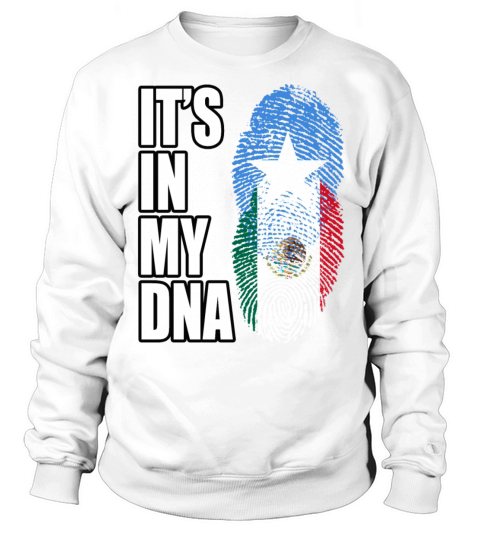 Somali And Mexican Vintage Heritage DNA Flag Sweatshirt Unisex