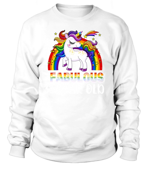 Unicorn Age 33 Years Gay Pride LGBT Pride Month Sweatshirt Unisex