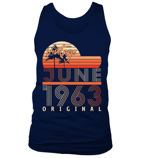 1963 June Vintage Tank Top Unisex