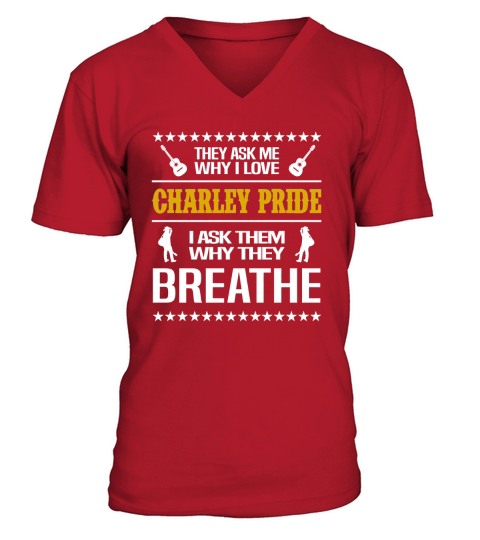 Charley Pride V-Neck T-shirt