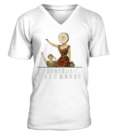 Neutral Milk Hotel  In the Aeroplane Over the Sea V-Neck T-shirt