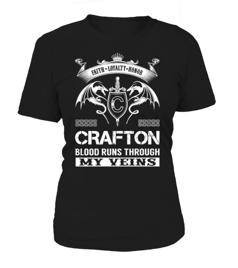 CRAFTON Last Name, Surname Tshirt Women's T-Shirt