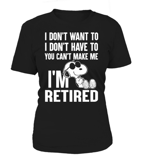 Snoopy im retired Women's T-Shirt