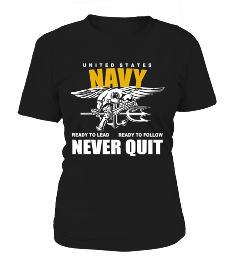 Us Navy Never Quit Proud Seals Team t-shirt Women's T-Shirt