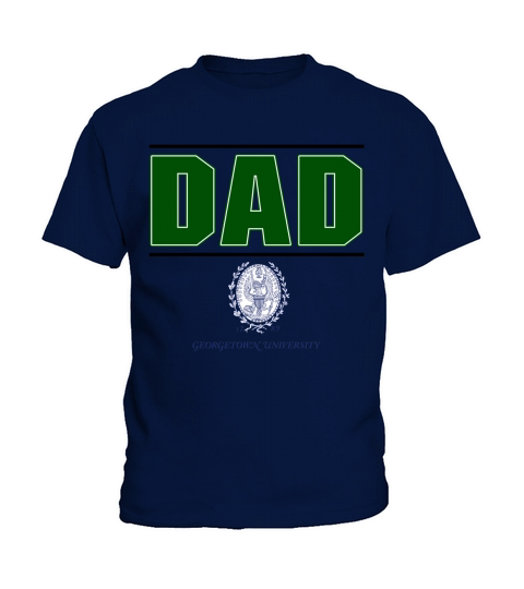 Georgetown University Proud Dad Parents Day 2020 Kids T-Shirt