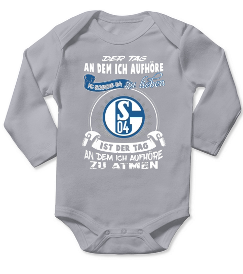 BDL Schalke Loving Long Sleeve Baby One-Piece
