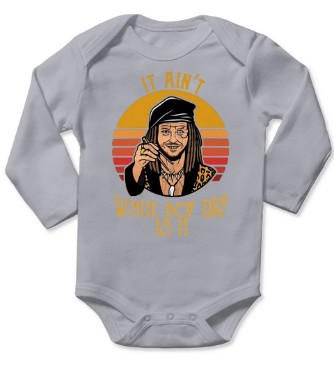 Drexl Spivey It ain’t white boy day is it Long Sleeve Baby One-Piece