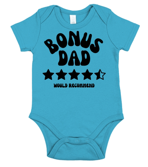 Bonus Dad Would Recommend Short Sleeve Baby One-Piece