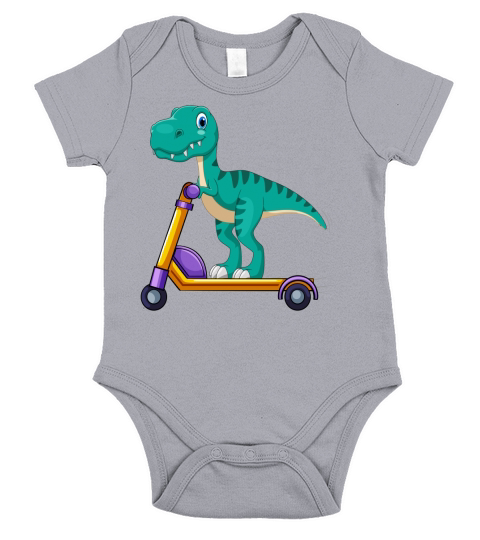 Dinosaur(37) Short Sleeve Baby One-Piece