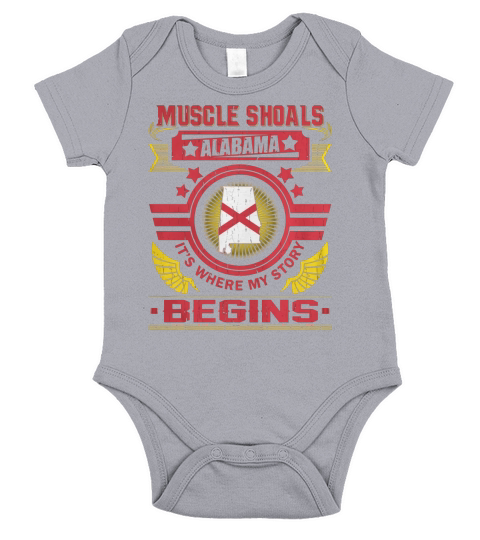 Muscle Shoals Short Sleeve Baby One-Piece