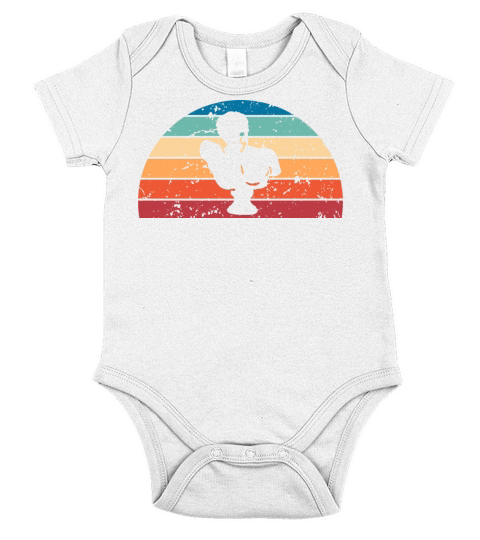 Retro Sculpturing Sunset Vintage architecture Short Sleeve Baby One-Piece