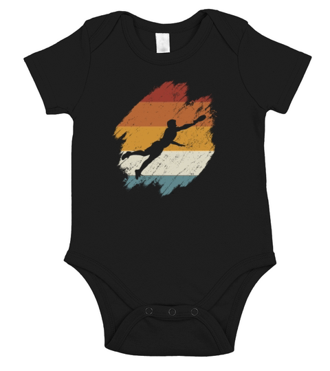 Retro vintage Ultimate Frisbee Short Sleeve Baby One-Piece