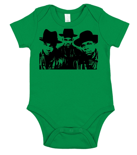 RUN DMC Short Sleeve Baby One-Piece