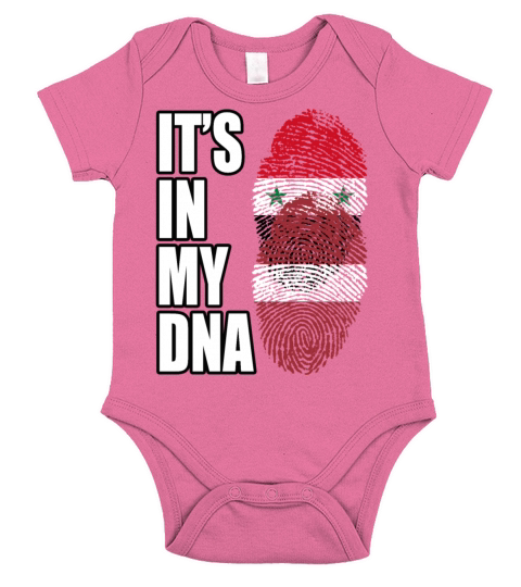 Syrian And Latvian Vintage Heritage DNA Flag Short Sleeve Baby One-Piece