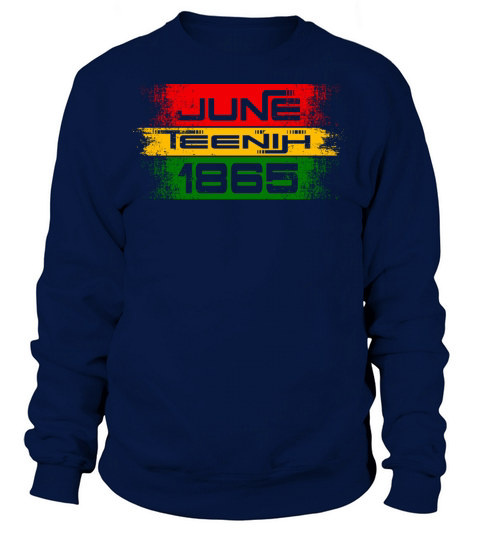 Juneteenth 1865 - African American - Black Pride Sweatshirt Unisex