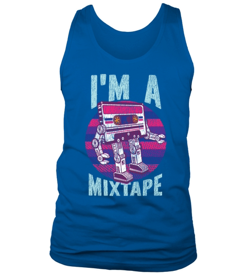 Bisexual Bi Pride Flag Tape Tank Top Unisex