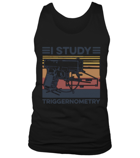 I study triggernometry vintage Tank Top Unisex
