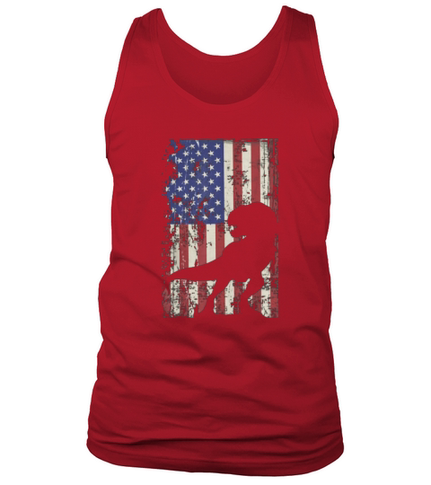 Patriotic Dinosaur 4th Of July American Flag Tank Top Unisex