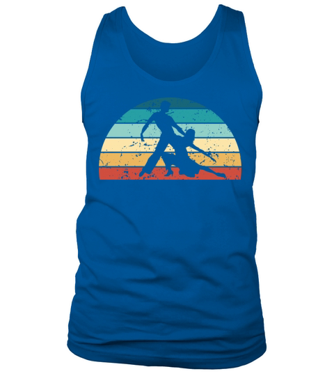 Retro Dancing Sunset Vintage dancer Sunrise Tank Top Unisex