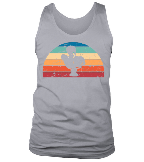 Retro Sculpturing Sunset Vintage architecture Tank Top Unisex