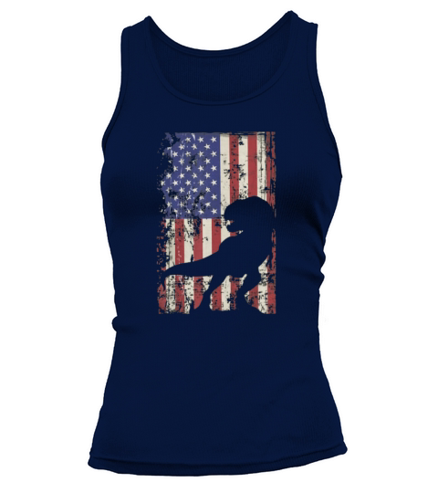 Patriotic Dinosaur 4th Of July American Flag Tank top Woman