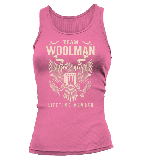Team WOOLMAN Lifetime Member Name Shirts Tank top Woman