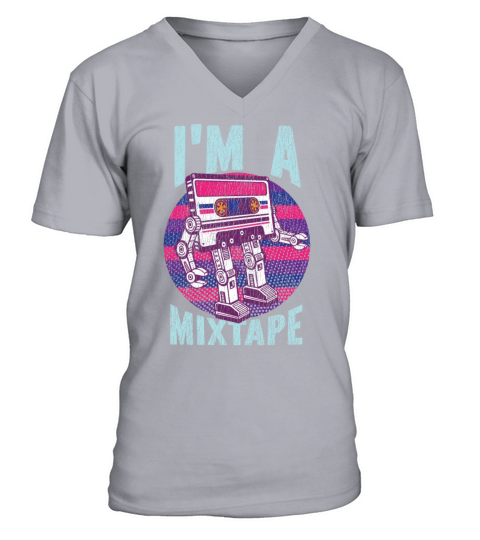 Bisexual Bi Pride Flag Tape V-Neck T-shirt